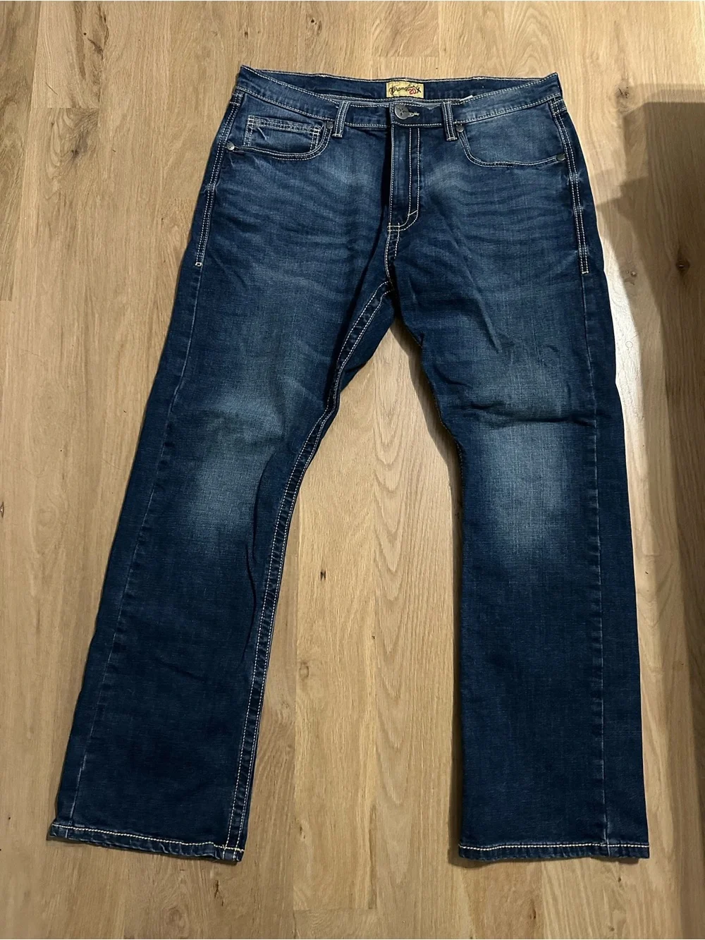 Wrangler Dark Blue Bootcut Women's Jeans